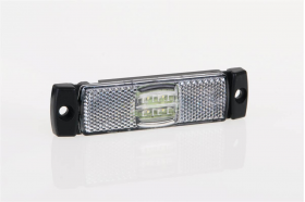 Lampa Gabarit Alba Led cu Cablu 2 Fire si Conector QS075