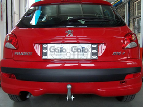 Carlig Remorcare Peugeot 206, 206+
